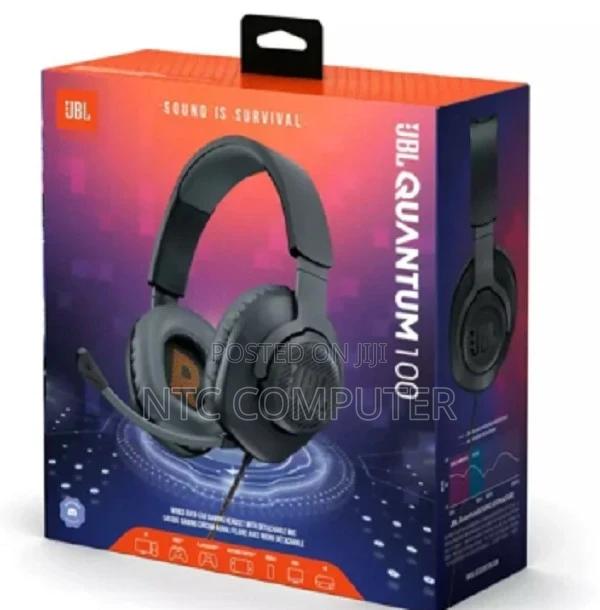JBL Quantum 100 Wired Gaming Headphones
