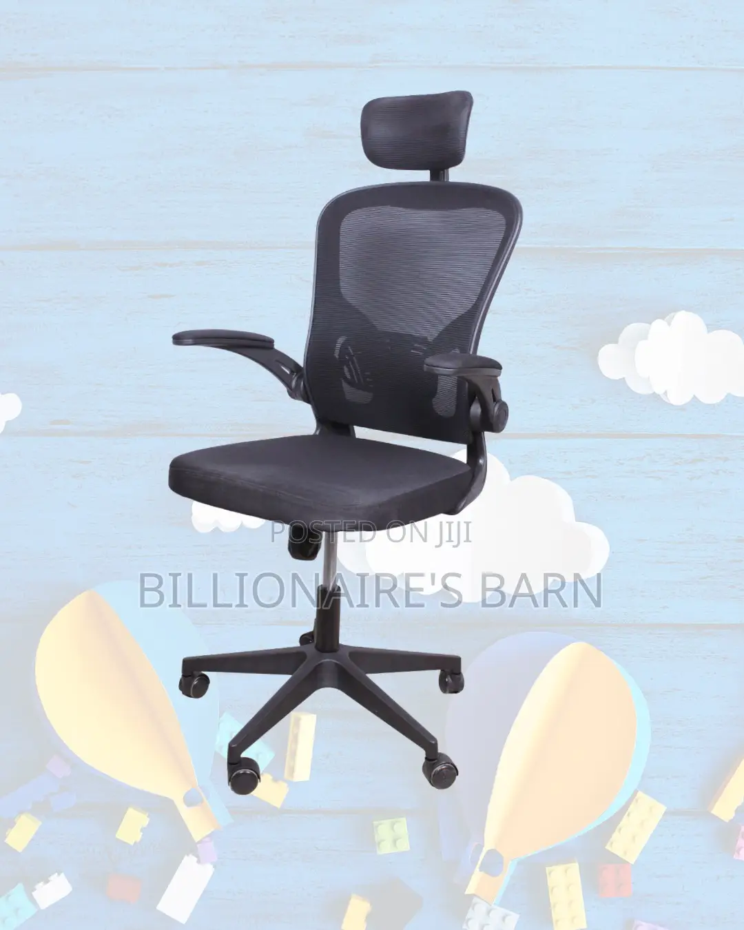 Space-Saving (Adjustable) Grey Fast Ergonomic | Top Seller in Kenya