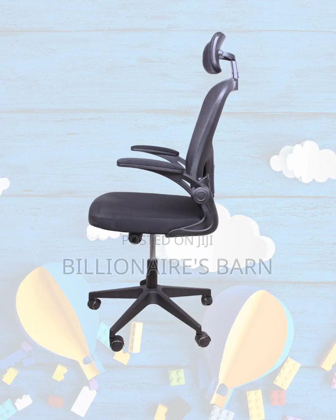 Space-Saving (Adjustable) Grey Fast Ergonomic | Top Seller in Kenya