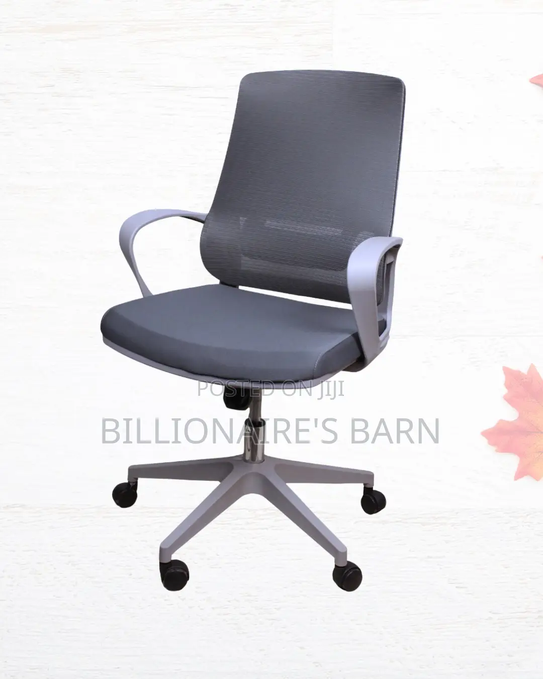Breathable Office Ergonomic Grey Mesh | Best Deal Online