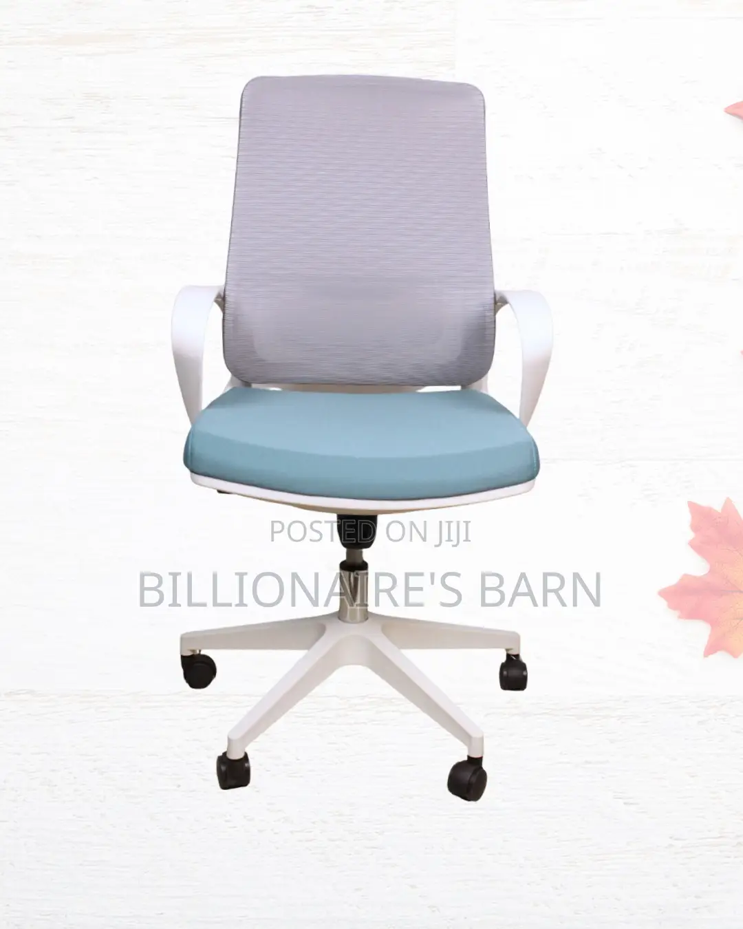 Comfort Ergonomic White Mesh — | Perfect for Home Office