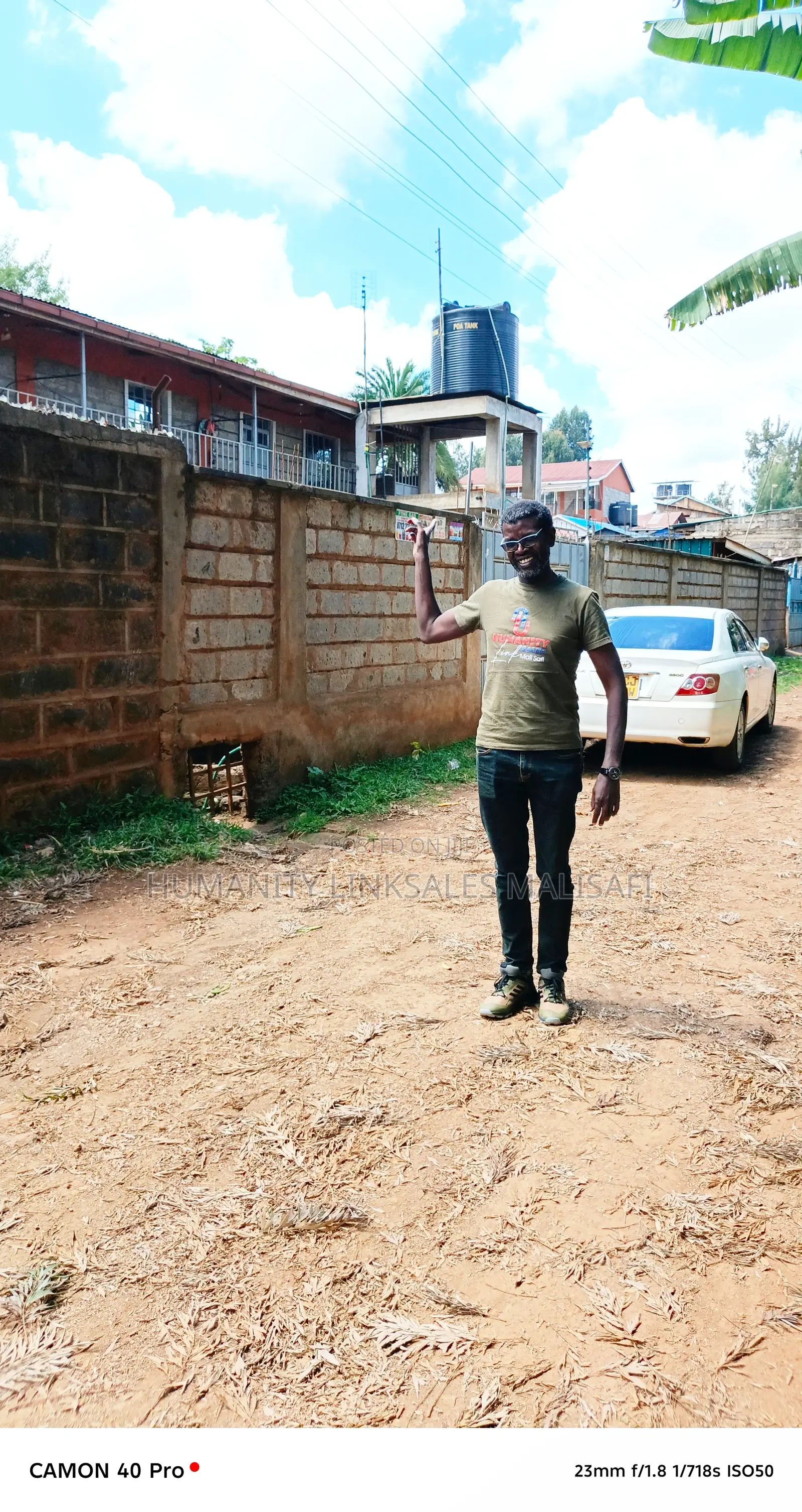 2 Floors Apartment, On A 50 By 100 Plot, 100m From Tarmac. Titled