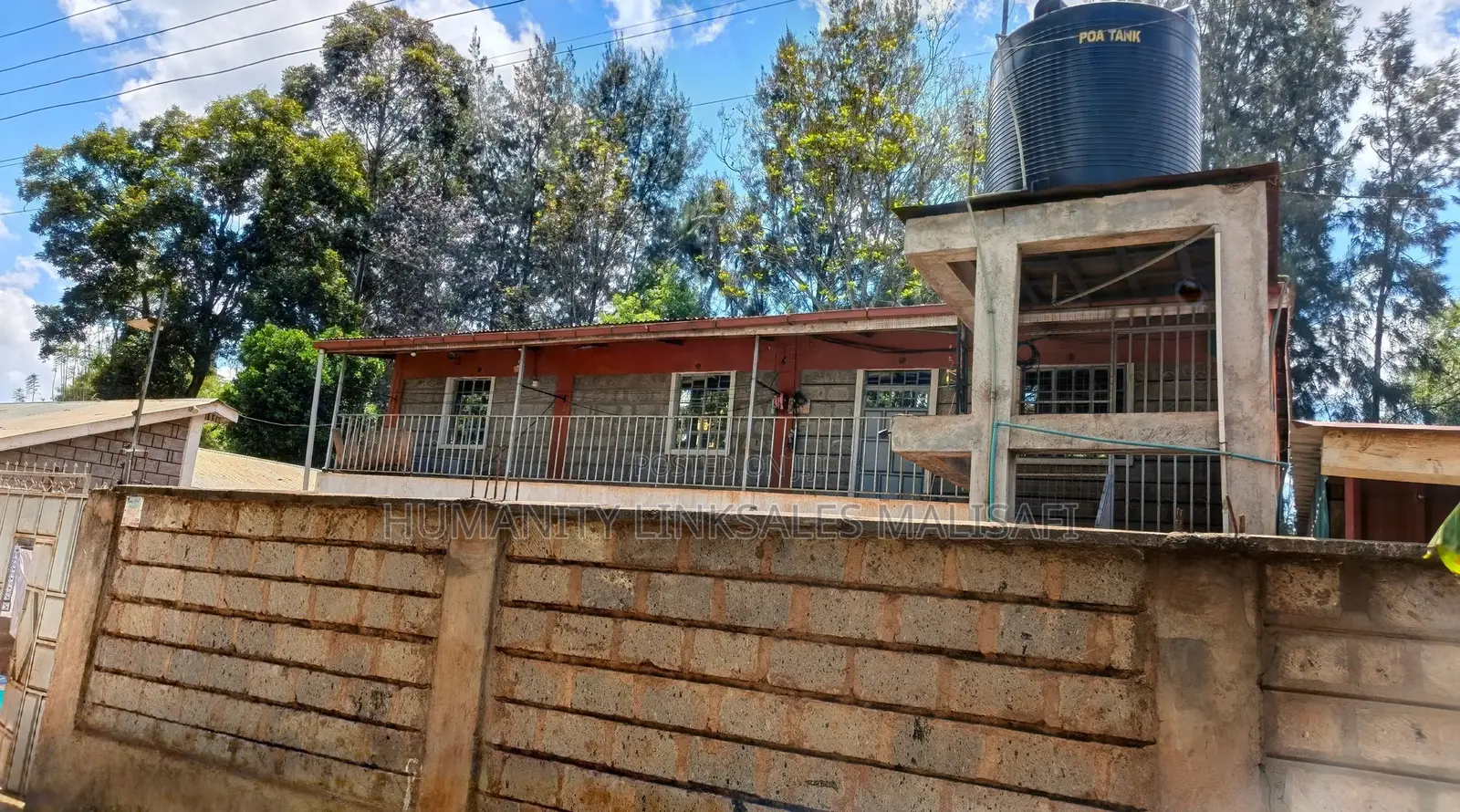 2 Floors Apartment, On A 50 By 100 Plot, 100m From Tarmac. Titled