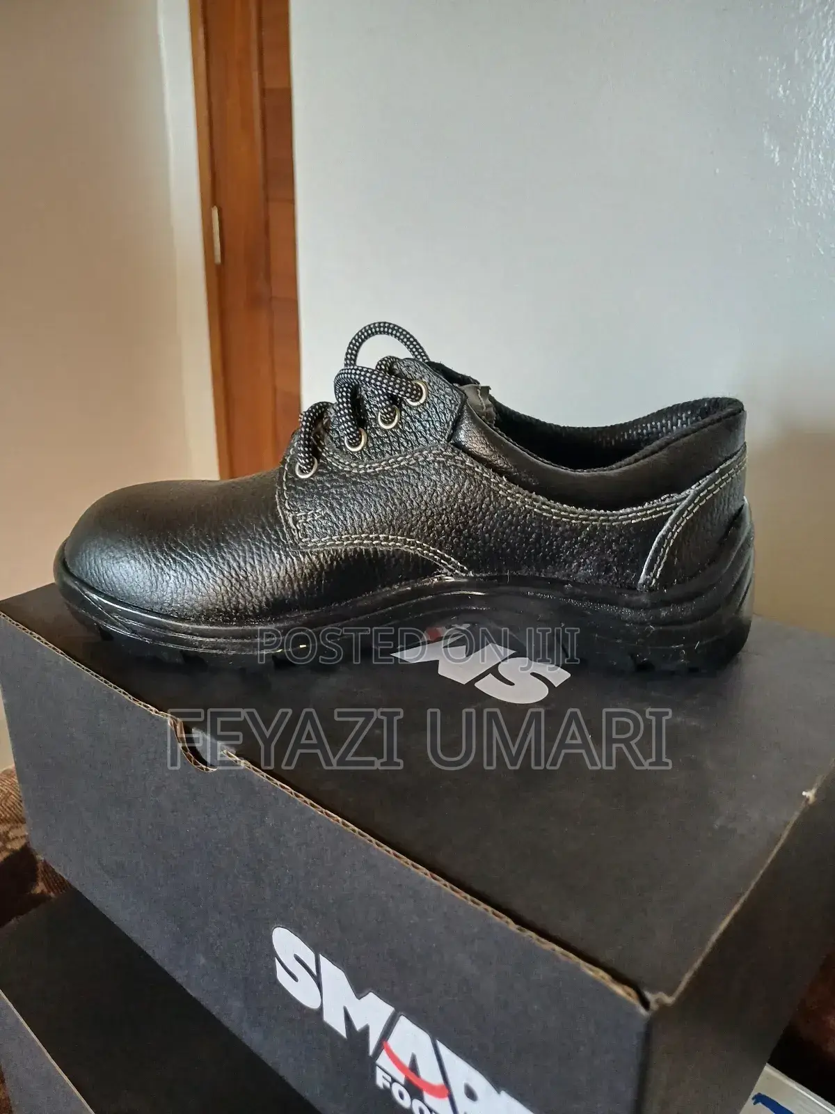 Pure Leather Safety Shoes