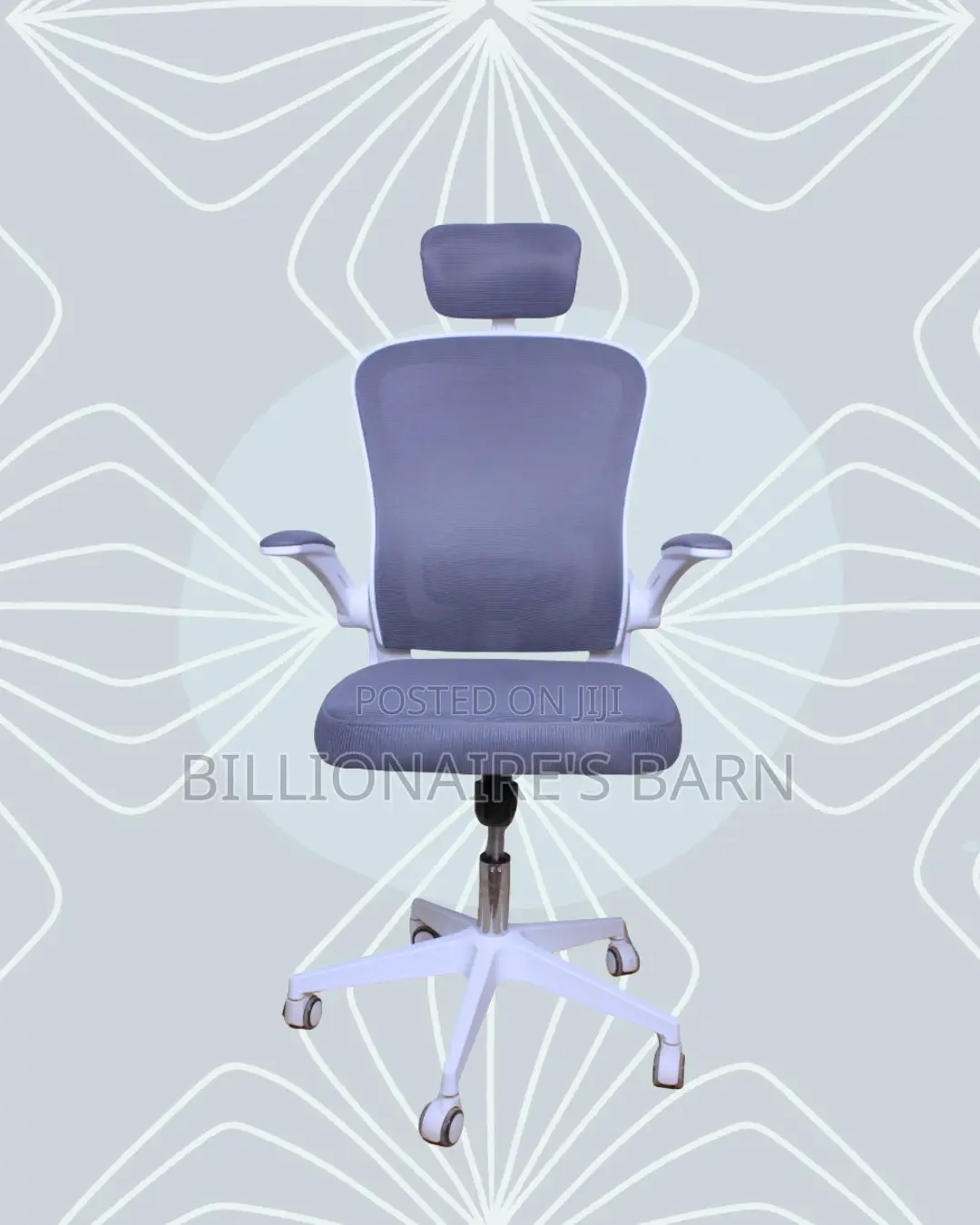 Pro Ergonomic White Office Lock Chair | Comfort Meets Style
