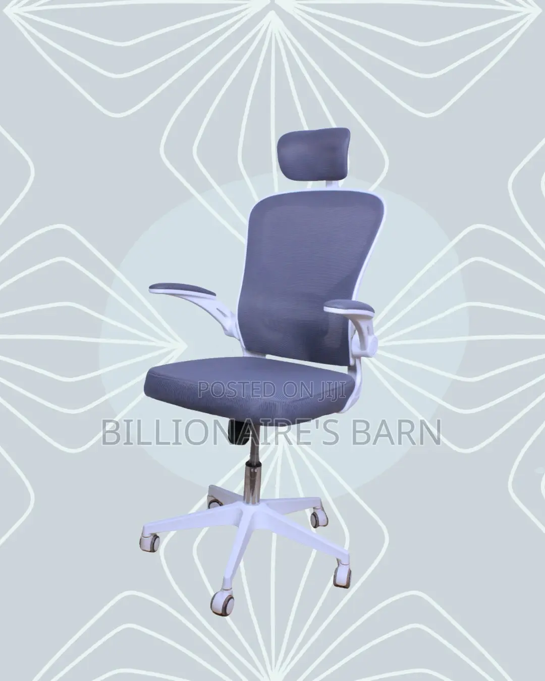 Pro Ergonomic White Office Lock Chair | Comfort Meets Style