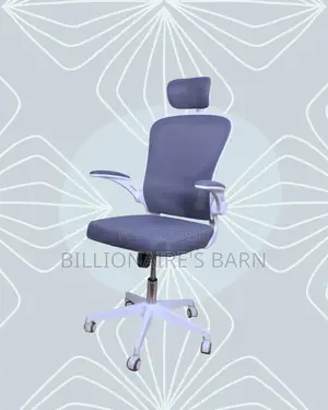 Pro Ergonomic White Office Lock Chair | Comfort Meets Style
