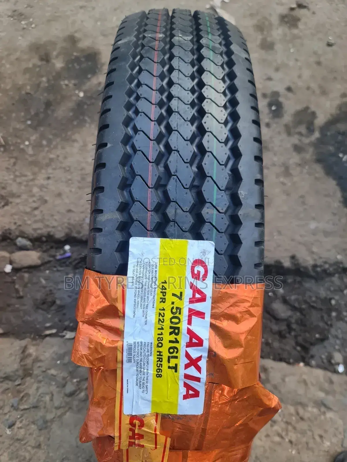 750 R16 Galaxia Tyres (Commercial)