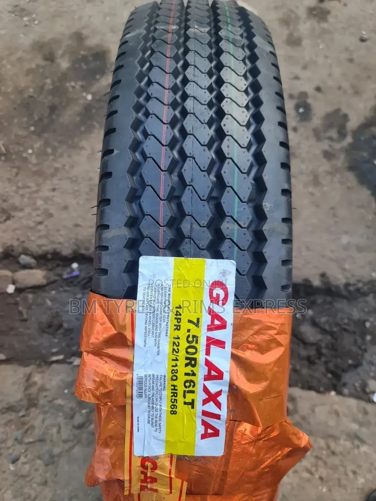 750 R16 Galaxia Tyres (Commercial)