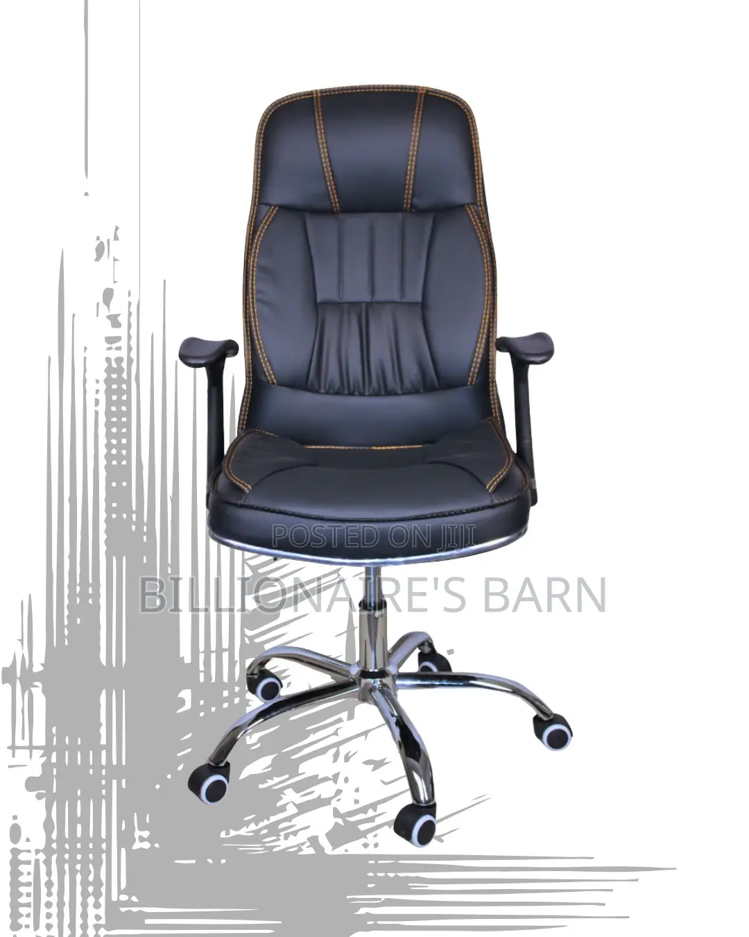 Ergonomic Leather Moving — Executive | Best Deal Online