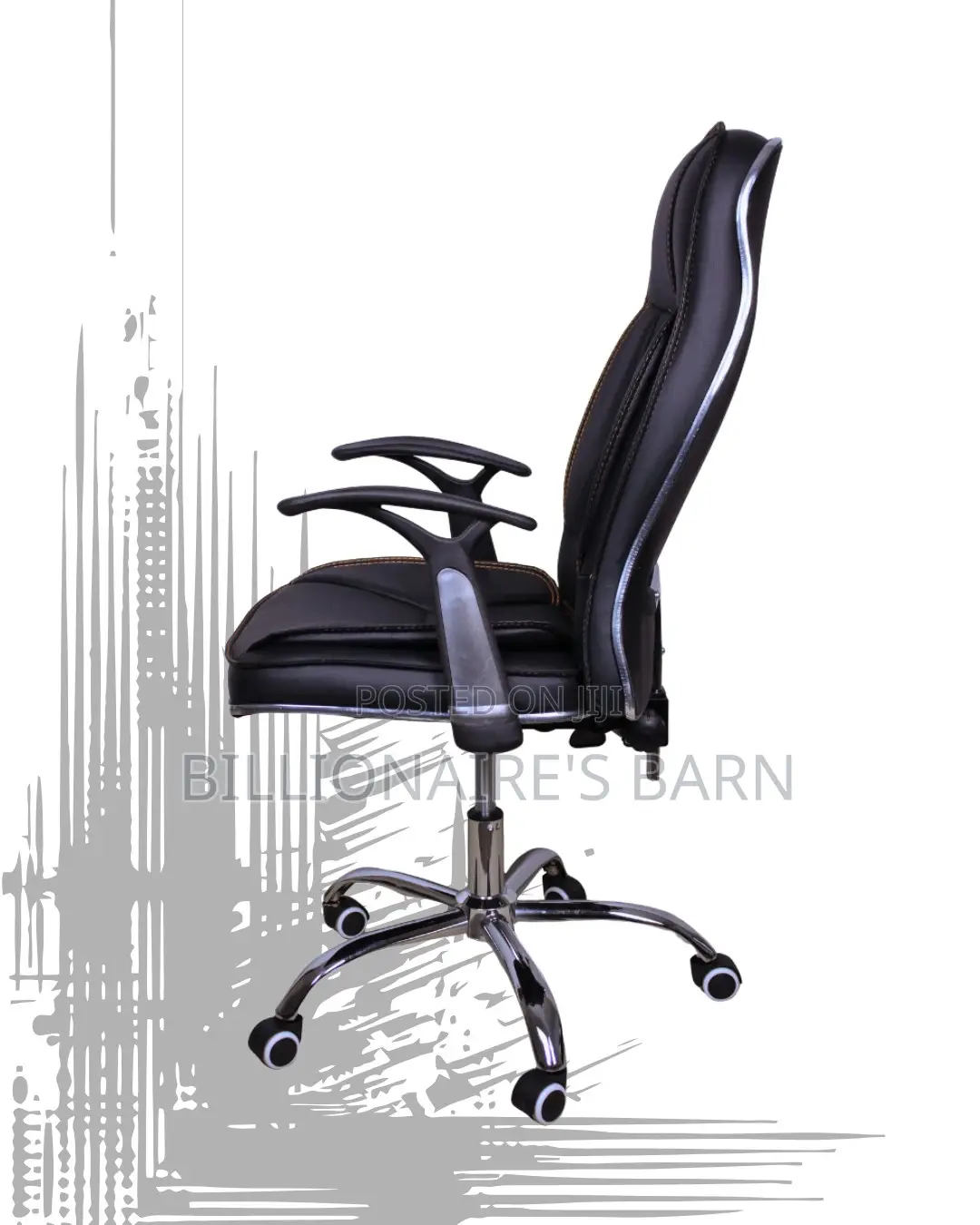 Ergonomic Leather Moving — Executive | Best Deal Online