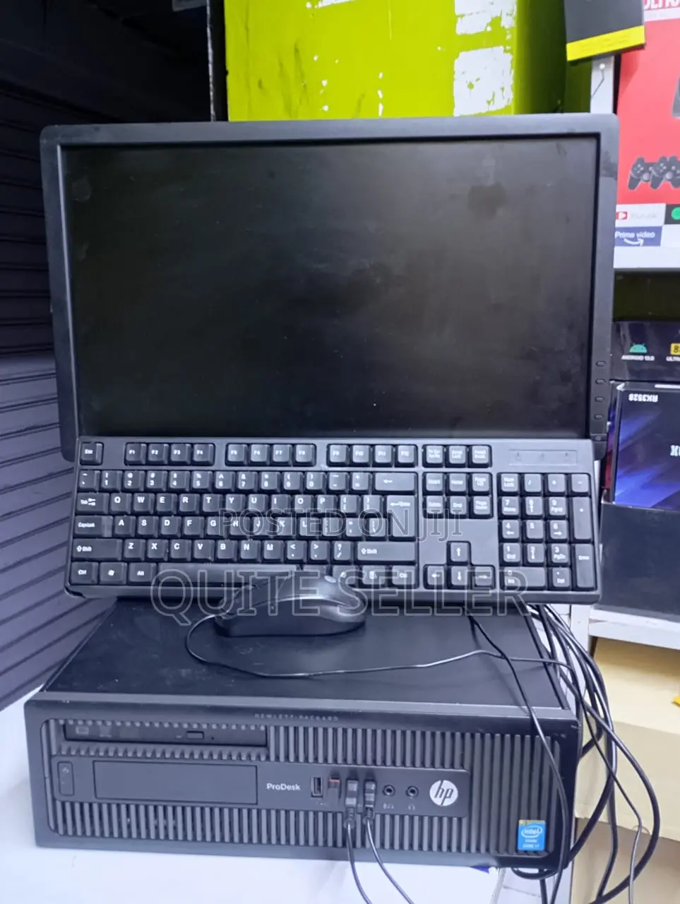 Office Computer Desktop HP Prodesk Coi5 4th Gen 4gb Ram 500hdd Restock