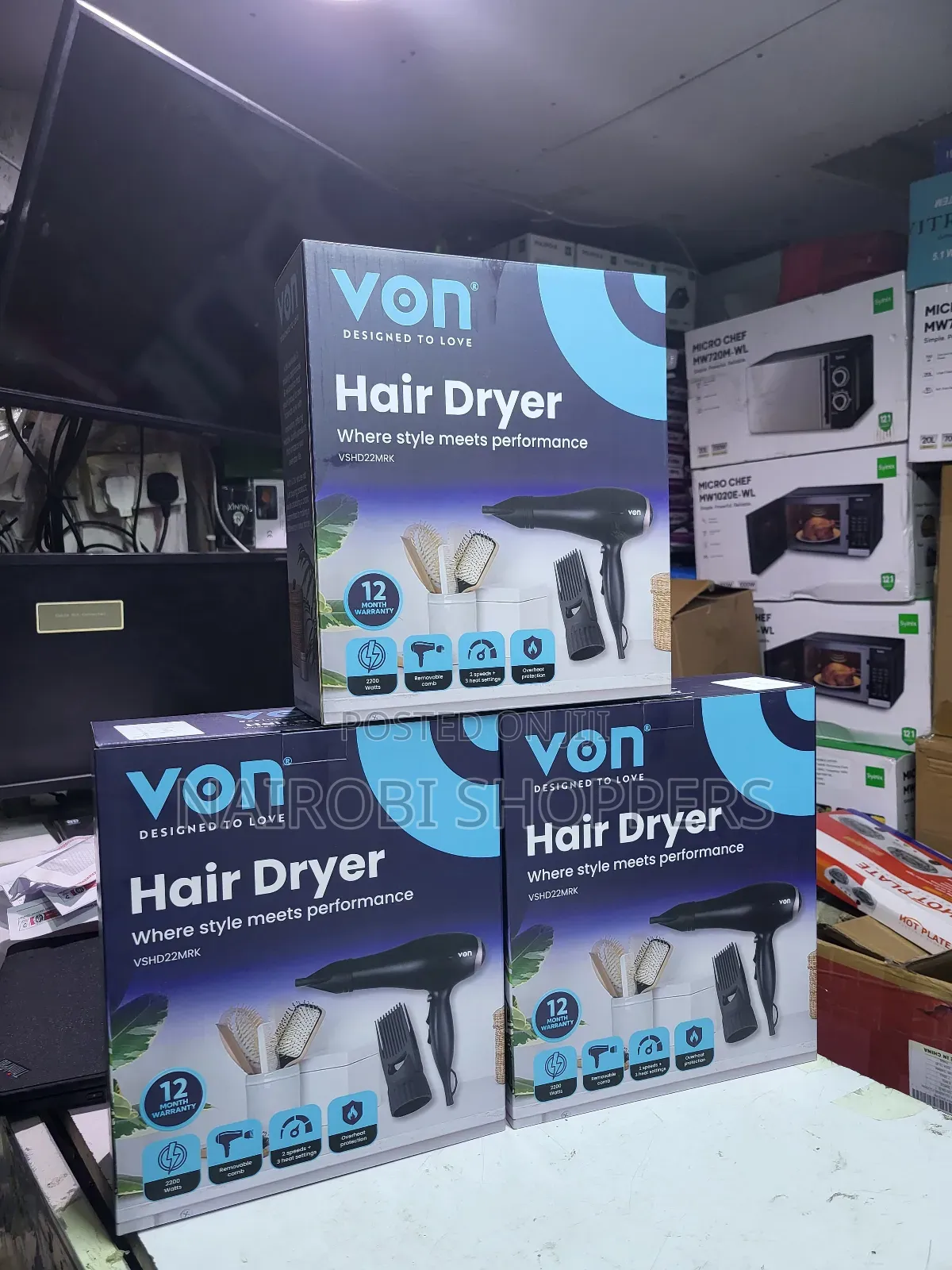 Blowdryer / Commercial Von Blowdryer