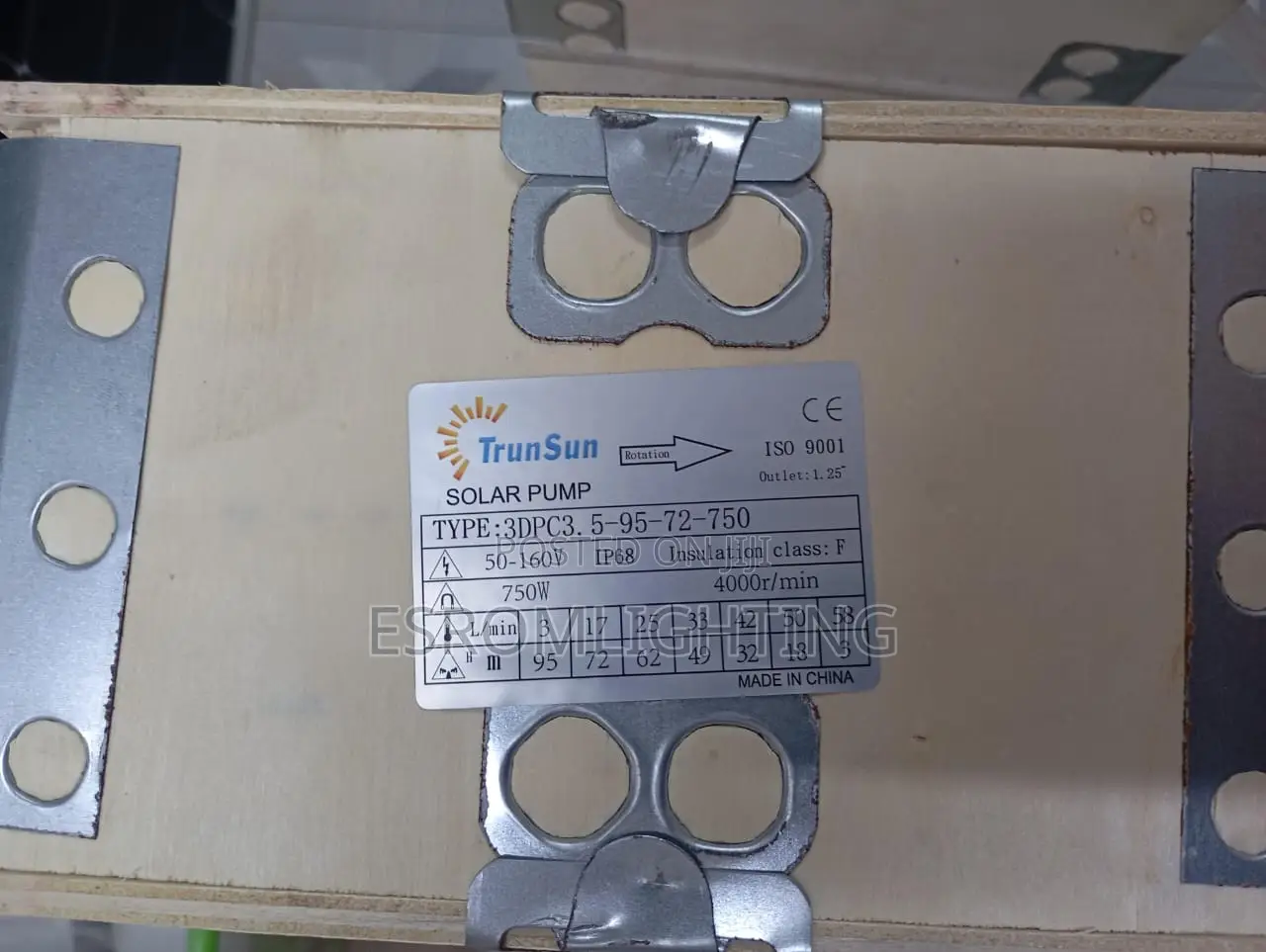 Trunsun 750w Solar Water Pump – Model 3dpc3.5-95-72-750