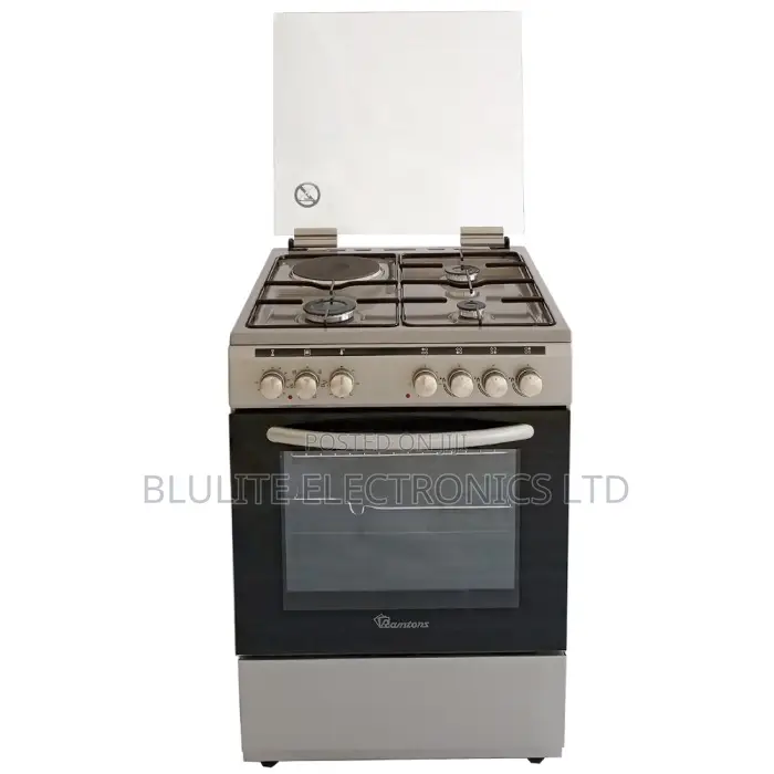 Ramtons 3g+1e 60x60 Silver Cooker - Rc/606