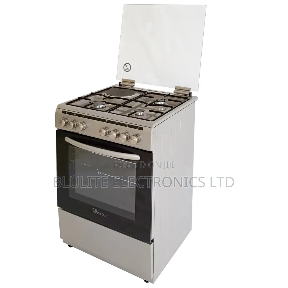 Ramtons 3g+1e 60x60 Silver Cooker - Rc/606