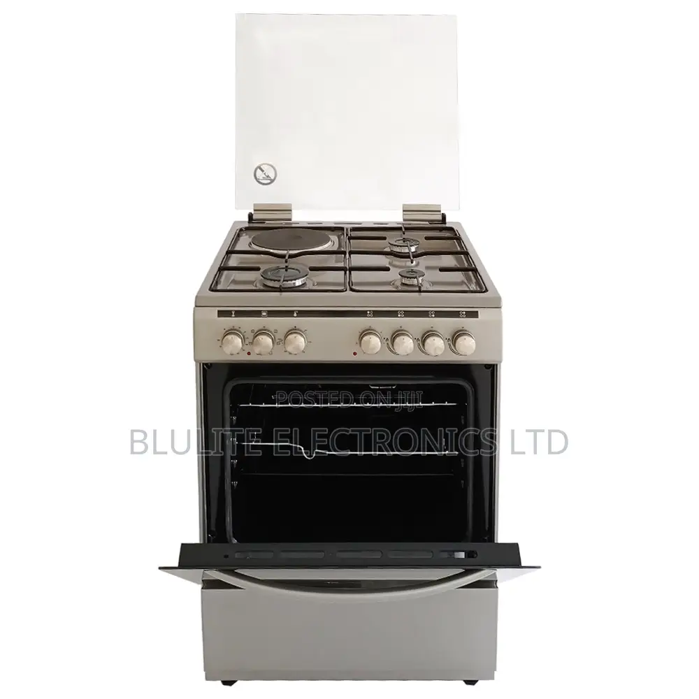 Ramtons 3g+1e 60x60 Silver Cooker - Rc/606