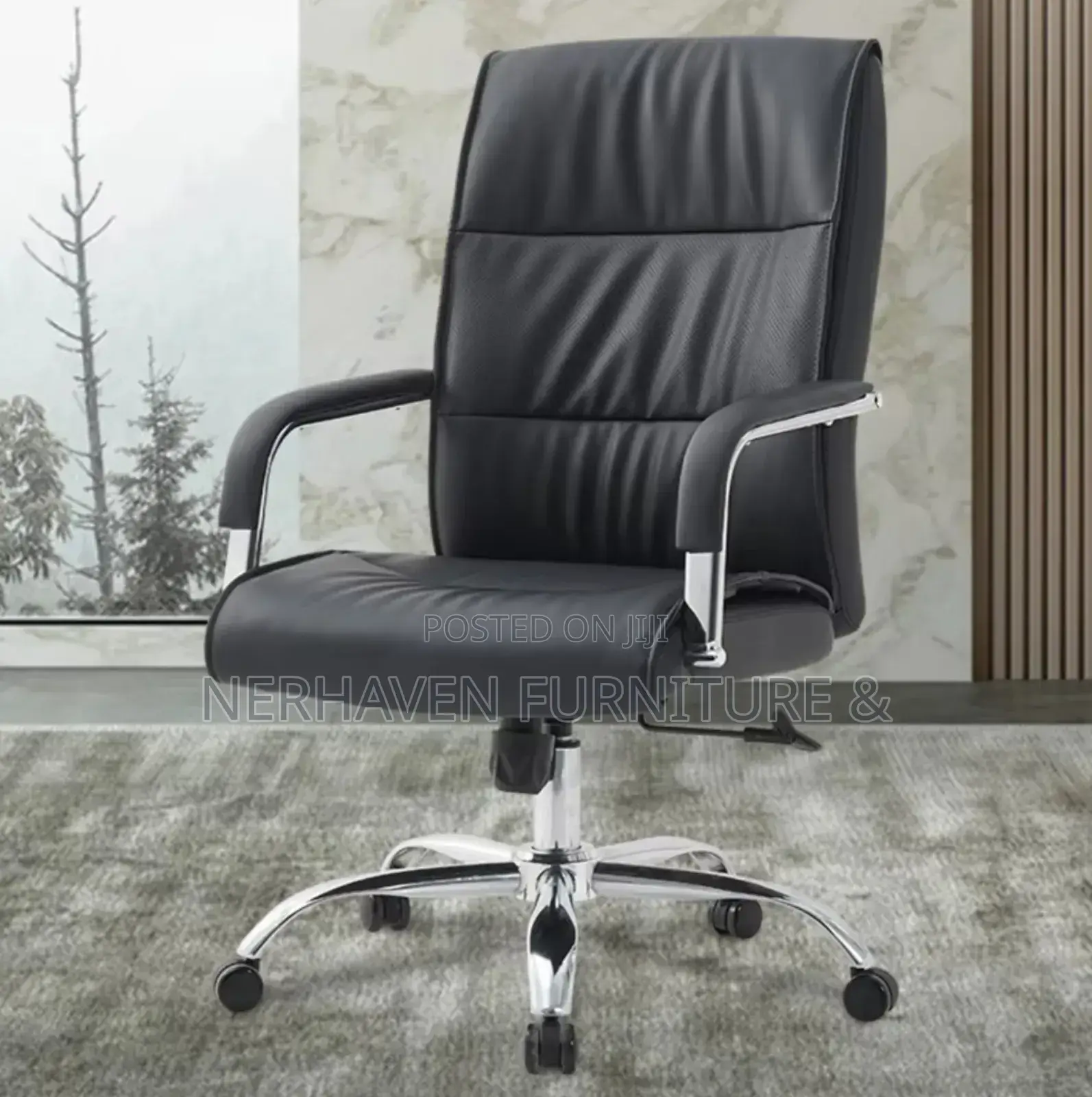 Premium Leather Office Chair – Comfort Meets Style