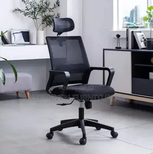 High-back Ergonomic Chair With Lumbar Support