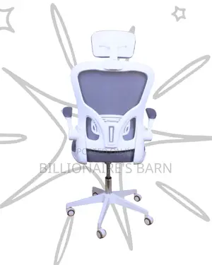 Stylish Restocked! White Ergonomic | Perfect for Home Office