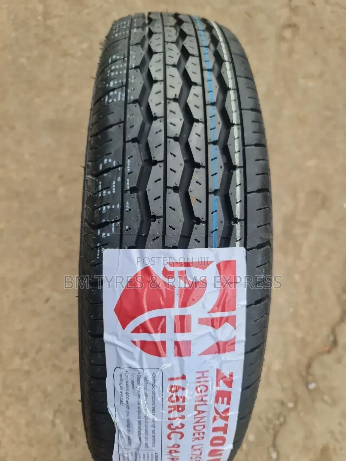 165 R13 Zextour Tyres (Highlander).