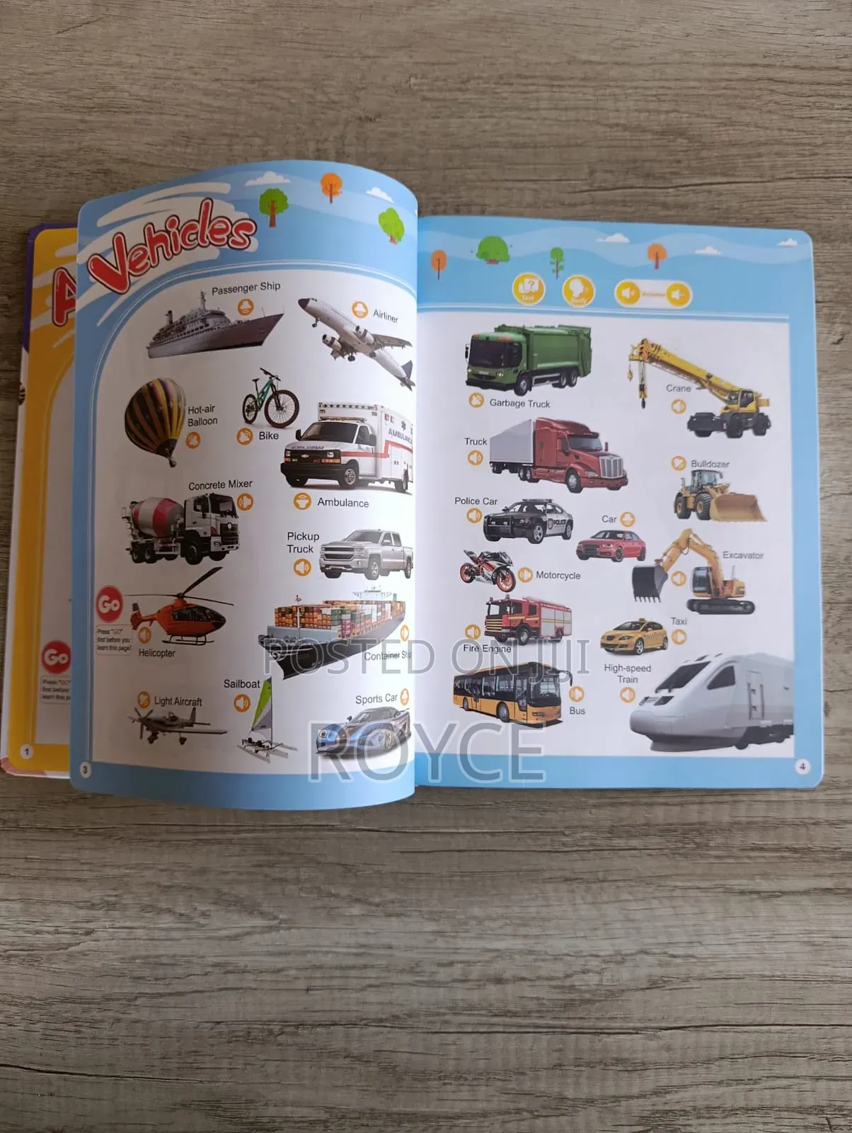 Interactive English Words Sound Book
