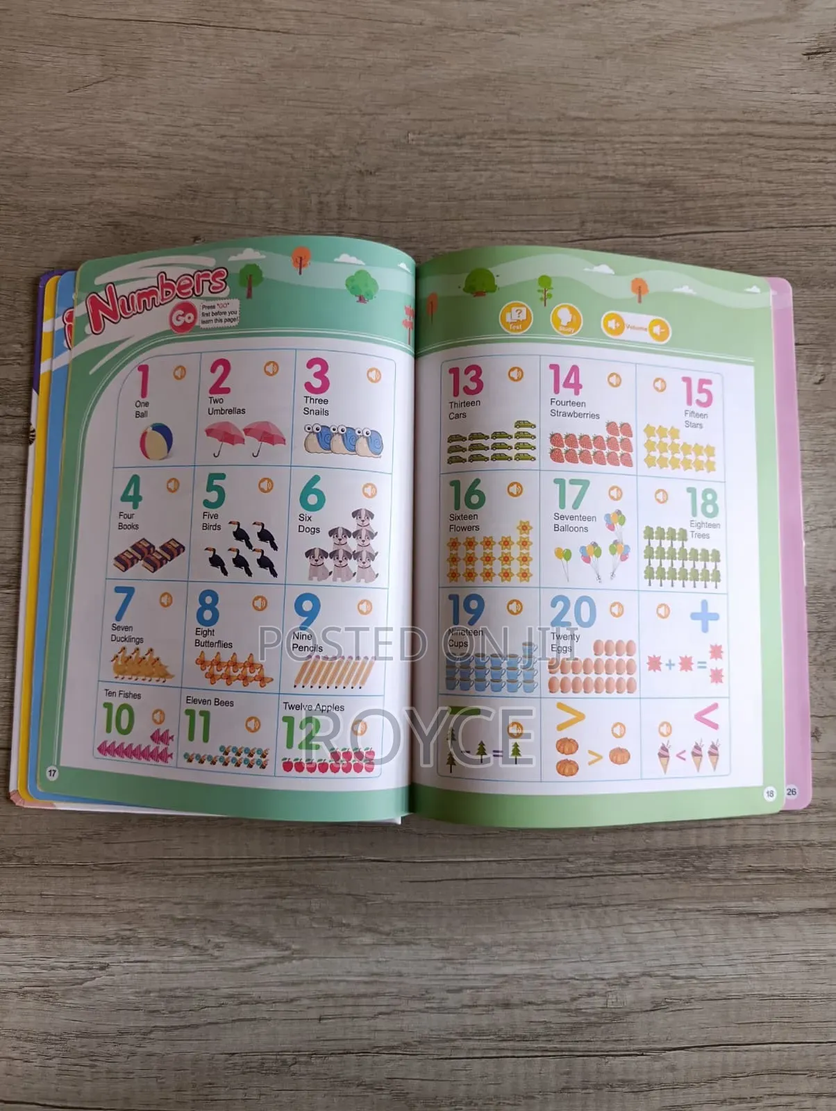 Interactive English Words Sound Book