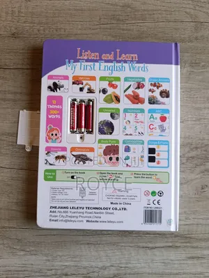 Interactive English Words Sound Book