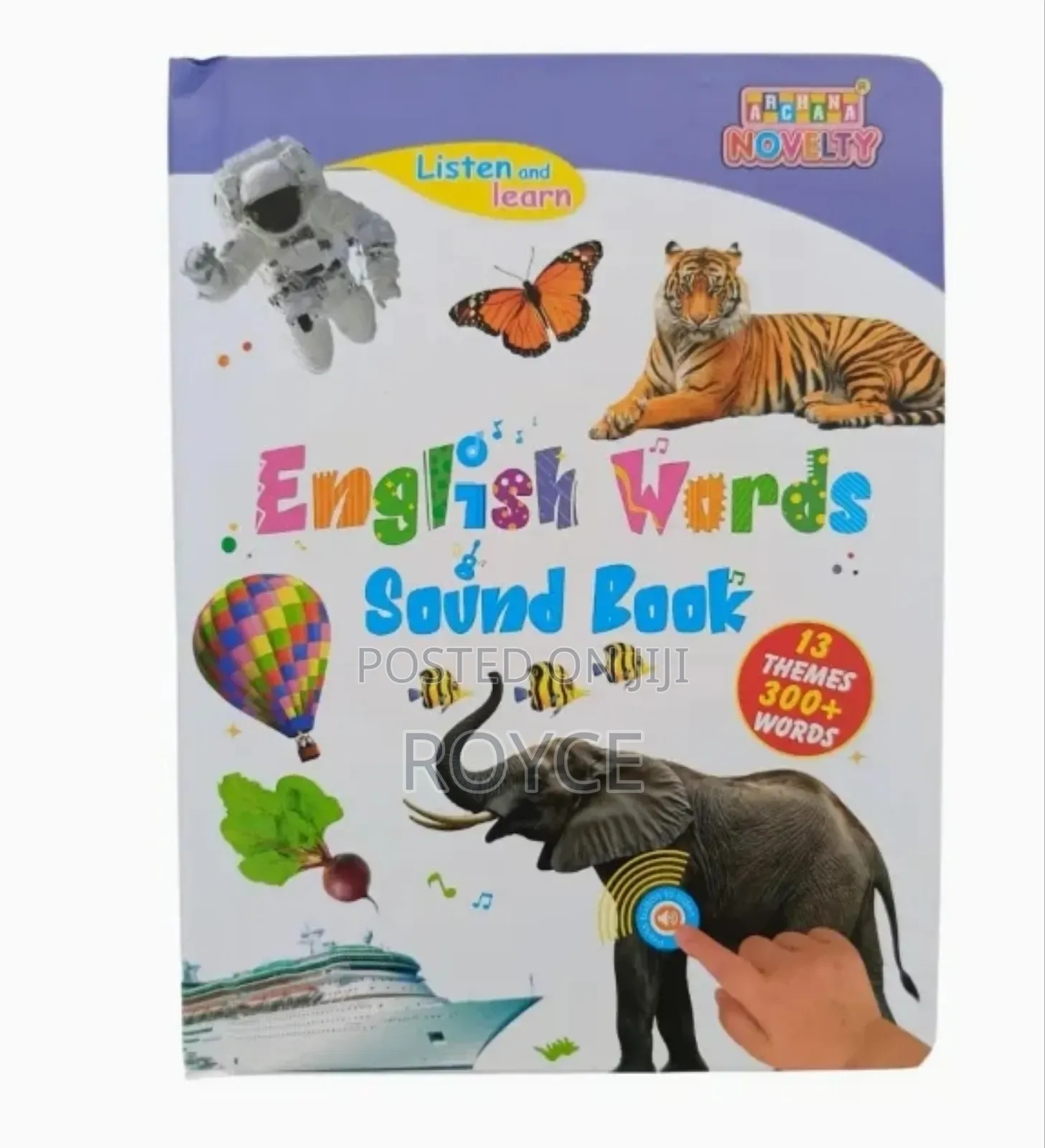 Interactive English Words Sound Book