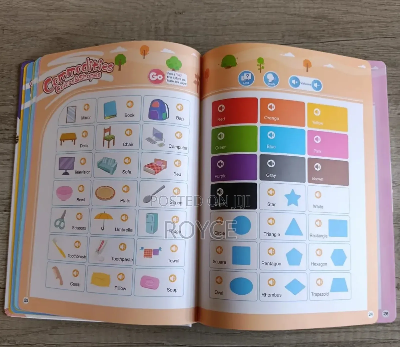 Interactive English Words Sound Book