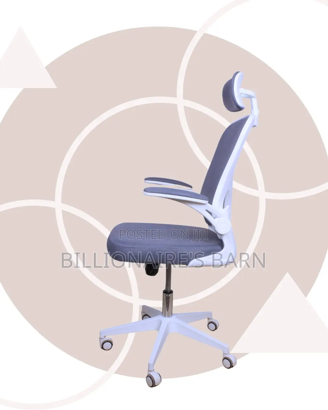 Office Office Orthopedic White Chair | Delivery Anywhere in Kenya