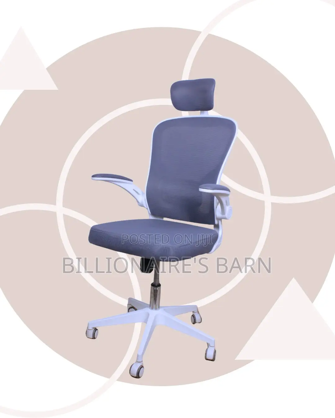 Office Office Orthopedic White Chair | Delivery Anywhere in Kenya