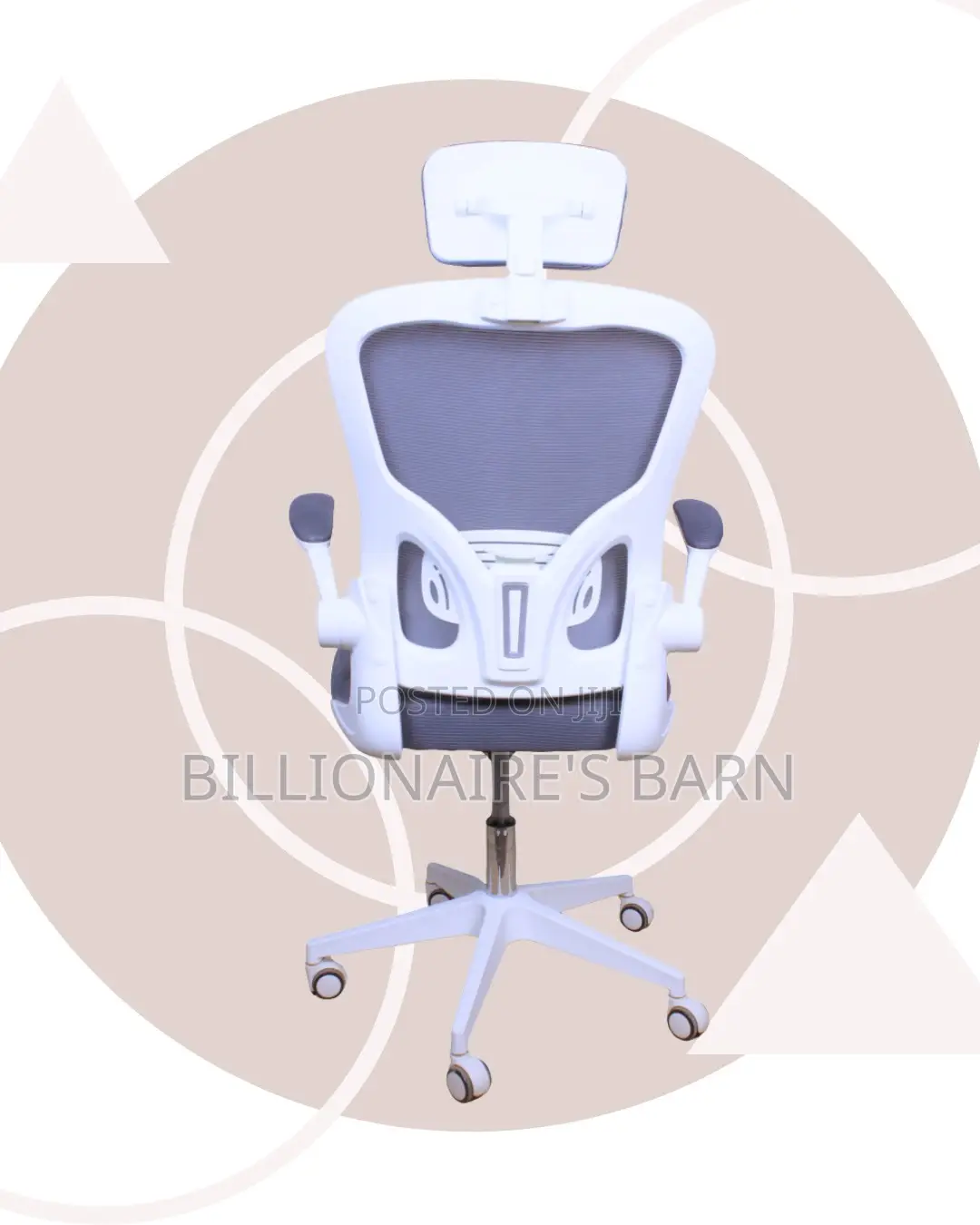 Office Office Orthopedic White Chair | Delivery Anywhere in Kenya