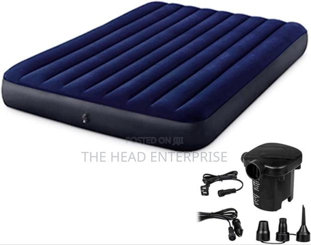 Best Outdoor Camping Air Mattress With Pump - main view