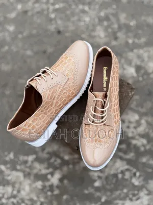 White Sole Brogue