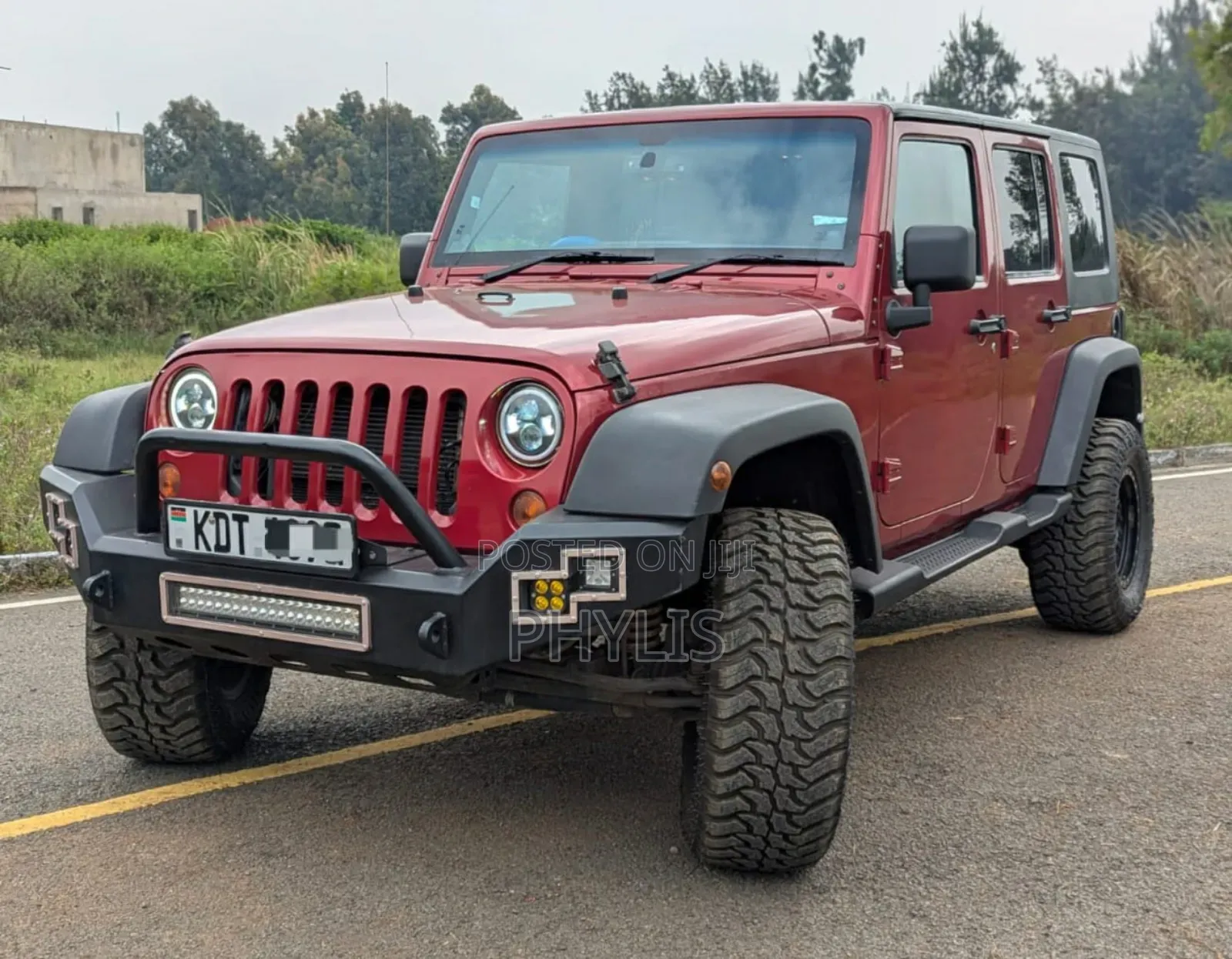 Jeep Wrangler Sahara 2013 Red
