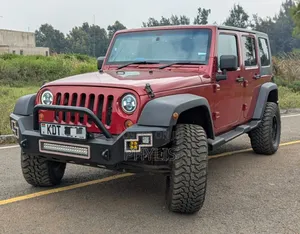 Jeep Wrangler Sahara 2013 Red