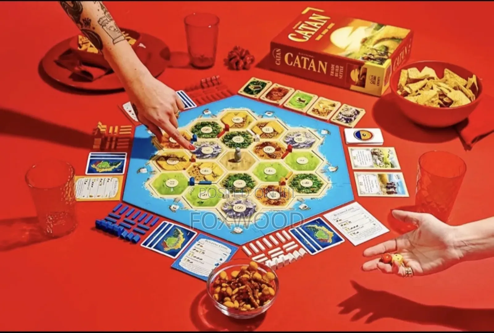 Catan Trade Build Settle Board Game