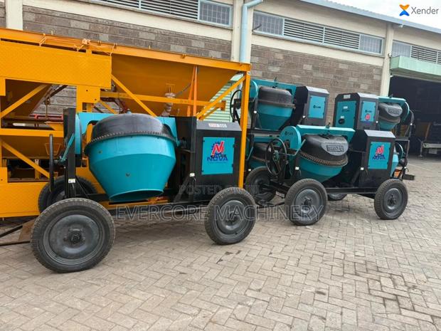 Indian New Model Heavy Duty Diesel Concrete Mixer 500litres.