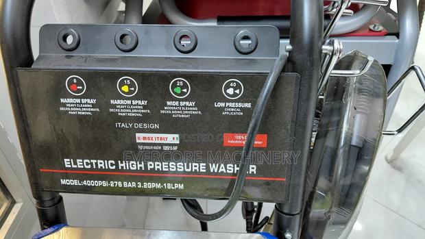 Kmax 4400psi Electric Highpressure Washer Machine With Pipe And Gun - thumbnail 4