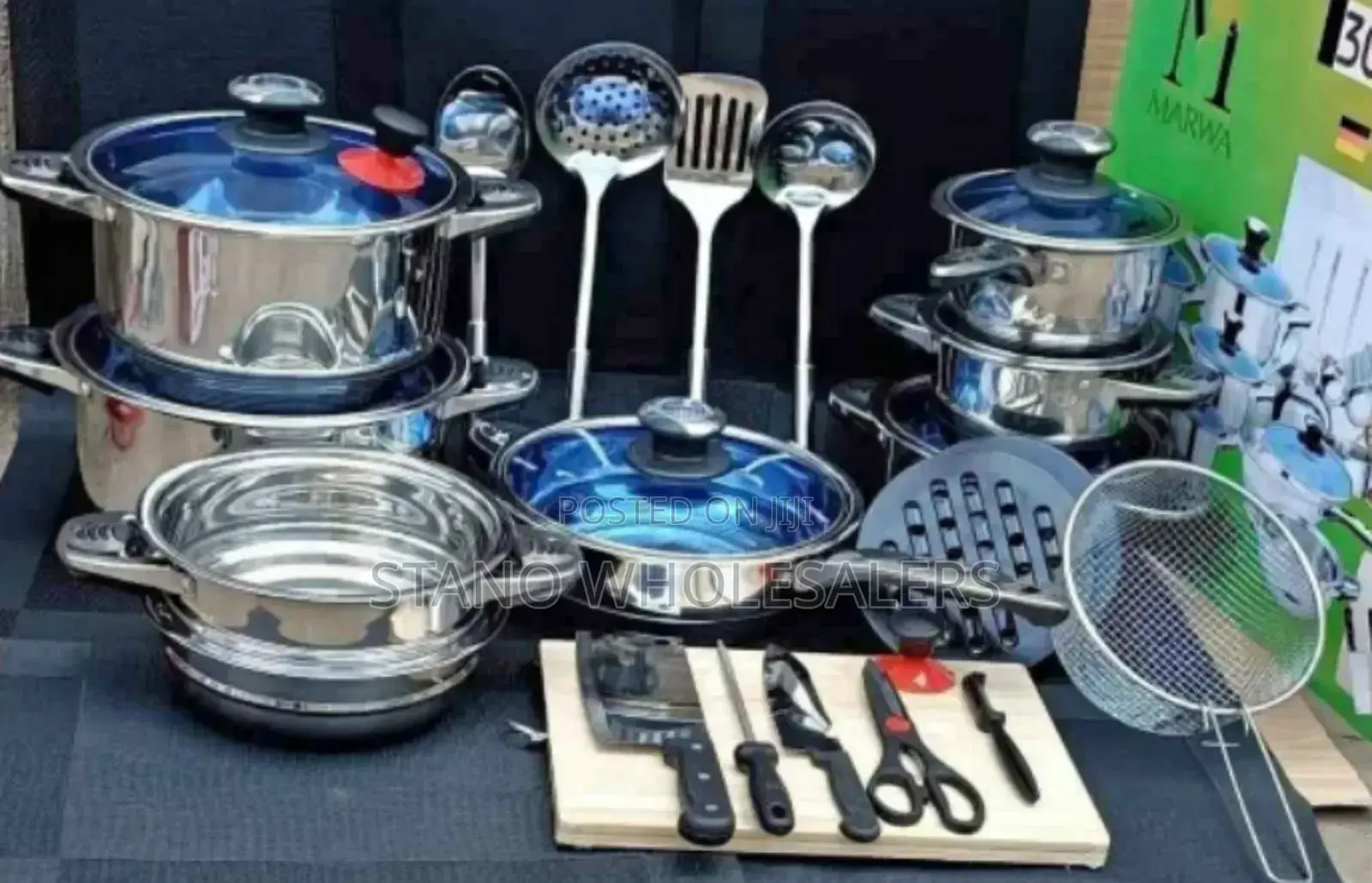 Marwa 30pc Cookware Set