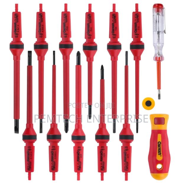 Tolsen Vde Insulated Screwdriver Set. - thumbnail 2