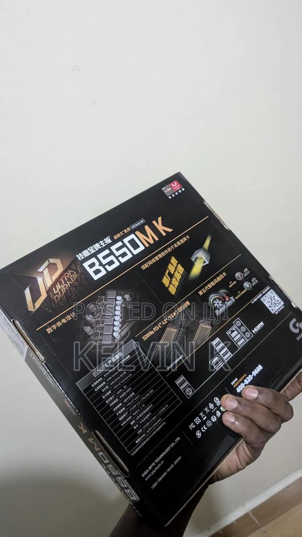 Gigabyte B550m K Am4 Motherboard - thumbnail 3