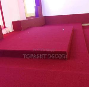 Church Altar Functioning Wall To Wall Red Carpets - main view