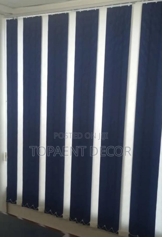 Sunlight Protection And Quality Fabric For Vertical Window Blinds - main view