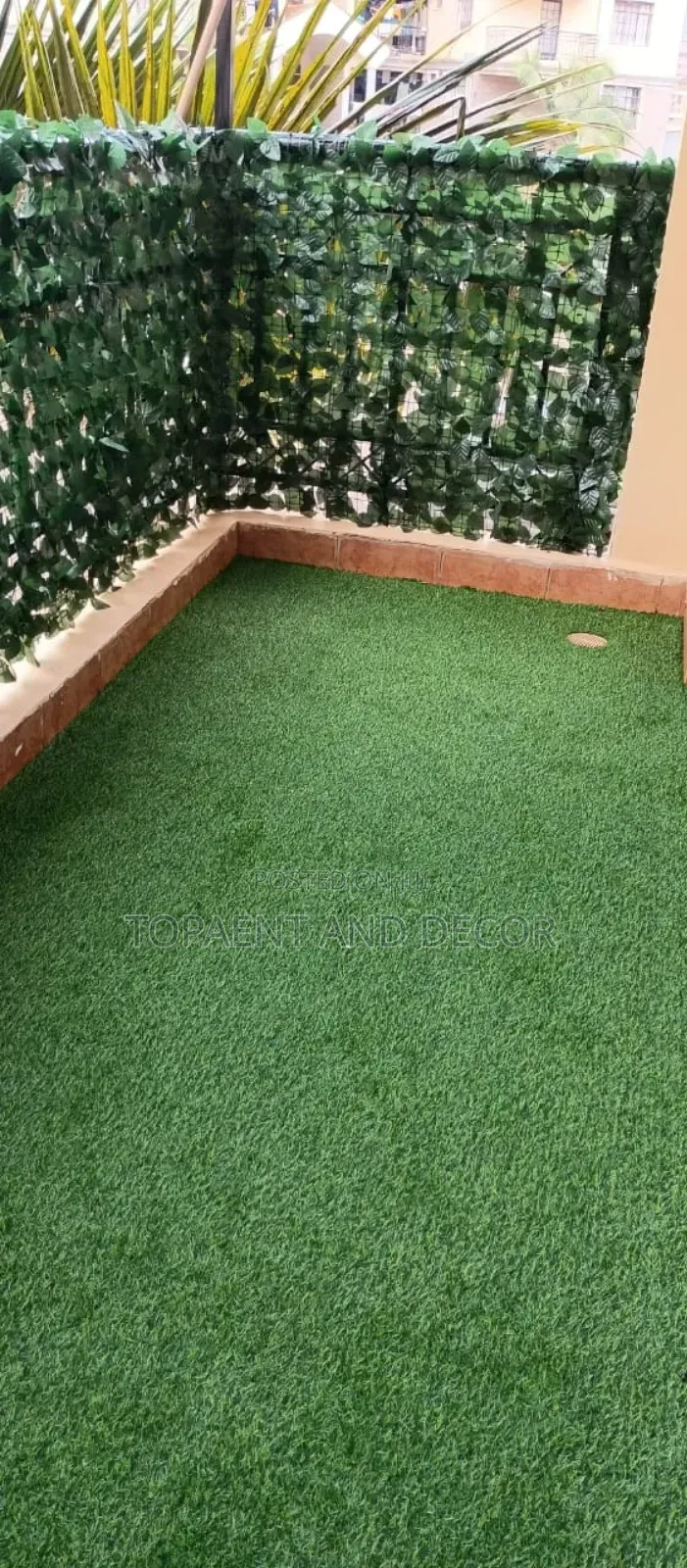20mm Waterproof Artificial Lawn Carpet for Balcony