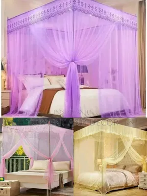 Classic Four Stand Mosquito Net for a Peaceful Night