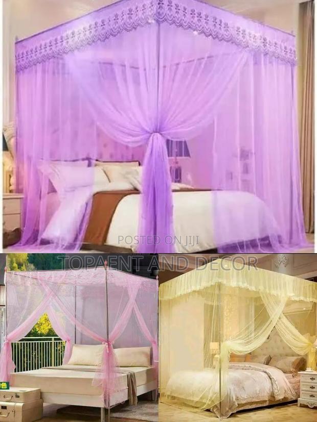 Classic Four Stand Mosquito Net for a Peaceful Night