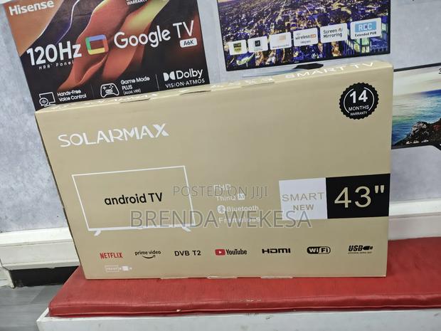 Solarmax 43-Inch Full Hd Led Smart Tv With Built-in Youtube, Netflix,