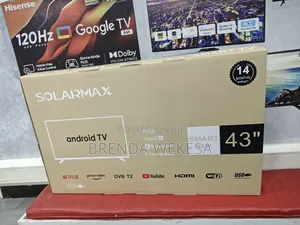 Solarmax 43-Inch Full Hd Led Smart TV With Built-in Youtube, Netflix,